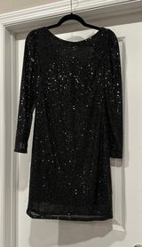 Nanette Lepore Sequin Black Dress Photo 0