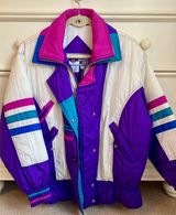 Colorblock Vintage 80s Jacket Multiple Photo 0