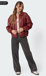 Edikted Bomber Jacket  Photo 0