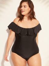 Ruffle Tummy Control One Piece Photo 0