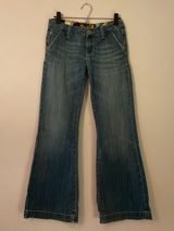 Miss Me Women's size 27 Low Rise Flare Jeans Y2K Bootcut Retro Photo 0