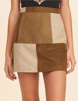 Patchwork Skirt Brown Size 00 Photo 0