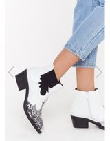 Nasty Gal White Booties  Photo 0