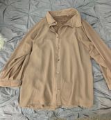 Brown Top Size M Photo 0