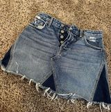 GRLFRND Mini Jean Skirt Photo 0