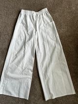 Princess Polly White Linen Pants Photo 0