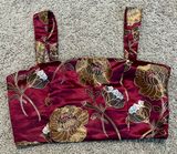 Oriental Style Crop Top Size M Photo 0