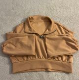 Gilly Hicks Cropped Quarter Zip Photo 0