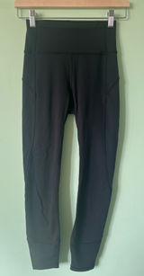Black Lululemon 25” In Movement Leggings Photo 0