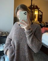 Ultra Flirt knitted open back sweater Photo 0