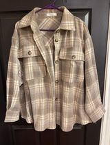 Boutique Flannel Shacket Photo 0