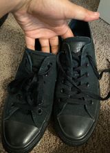 Converse Black Shoes Photo 0