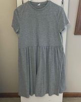 Basic dress Gray Size XL Photo 0
