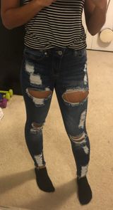 High Waisted Skinny Jeans Photo 0