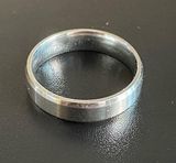 Edge Pre-owned silver carbide  ring size 12 Photo 0