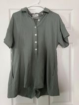 Luca + Grae Sage  Romper Photo 0