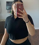 Missguided Cropped polo  top Photo 0