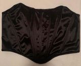 Boohoo Black Corset  Photo 0