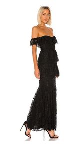 Lovers + Friends Dress Black Photo 0