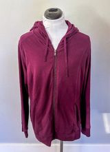 Tek Gear Purple Zip-Up Hoodie Sweatshirt Photo 0