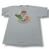 Vintage Size Medium Graphic Tee Baby Tiger Cub Single Stitch T-Shirt Graphic Print T-Shirt Unisex Photo 0