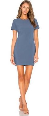 Revolve Classy Blue Dress Photo 0