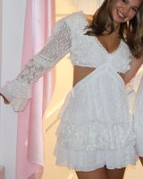 Avec Les Filles white floral dress  Photo 0