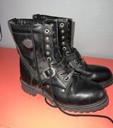 Harley Davidson Mid Combat Biker Boots Photo 0