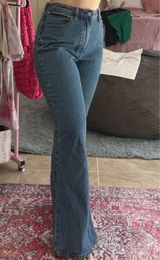 Abercrombie & Fitch Curve Love Vintage Flare Jeans Photo 0