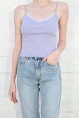Brandy Melville Nicolette Lace Cami Tank Top Photo 0