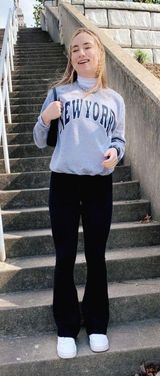 crossover flare legging Photo 0