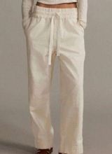 Everlane The Canvas Organic Cotton Pull On Pant Bone Photo 0