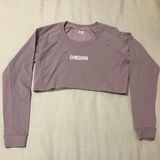 Gymshark Purple  Crop Sweater Photo 0