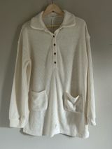 Sweater Romper Ivory Large Double Zero Photo 0