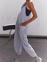 Free People Hot Shot Onesie New Purple Photo 0