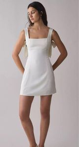 Urban Outfitters Dress White Mini Photo 0