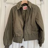 NWOT Levi’s Bomber Jacket Olive Green Size XS Photo 0