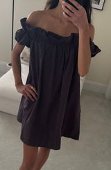 Free People Off-The-Shoulder Dress Mini Photo 0