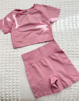 2 Piece Pink Workout Set Photo 0
