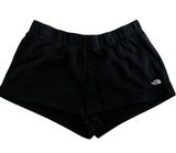 Jersey Shorts Sz XL Black Elastic Waist Pull Up Pockets Logo Photo 0