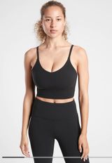 Athleta Elation V Neck Crop Sm D/dd Photo 0
