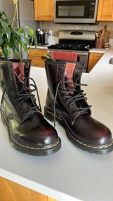 Dr. Martens Maroon Doc Martens Photo 0