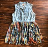 Fun & Flirt NWOT Button Up Jean Dress  Photo 0