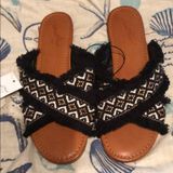 Black Fabric Sandals NEW size 8❕ Photo 0