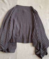 Lululemon Forward Flow Poncho Heathered Moonwalk Photo 0