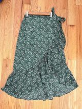 Max Studio  Midi Floral Skirt Photo 0