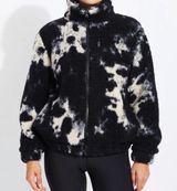 Betsey Johnson performance teddy sherpa fleece jacket L Photo 0