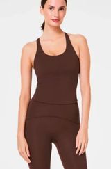 SPANX Get Moving Contour Crossback Shelf Tank Expresso   Photo 0