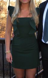 Splash Green mini dress Photo 0