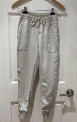 Canvas Linen Relaxed Pant Jogger Photo 0